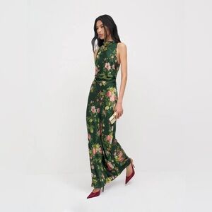 Reformation Anaiis Silk Maxi Dress In Belvedere, NWOT, NEVER WORN, NO FLAWS.